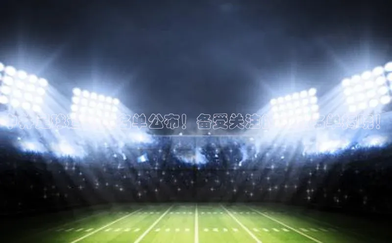 龙8官网网站皮阿诺中井足球运动员名单公布！备受关注的球员名单揭晓！